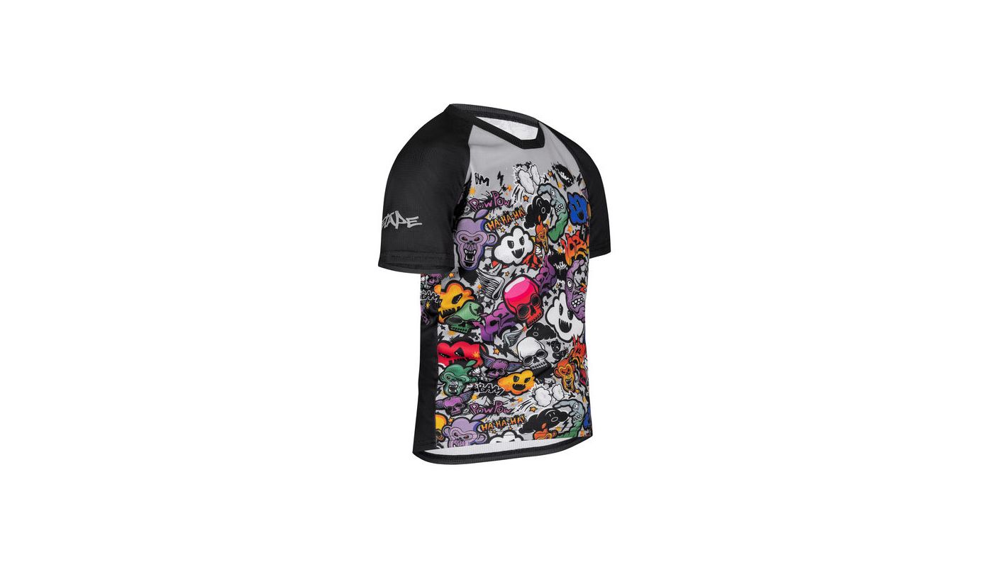 Etape – dětský volné triko BOOM, černá/grafika - 4