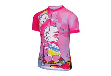 Etape – dětský dres RIO, růžová - 1