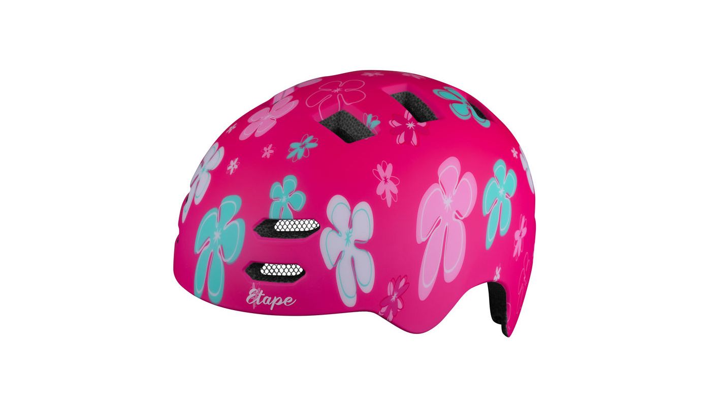 Etape – dětská cyklistická přilba BUDDY, růžová/mint - 1