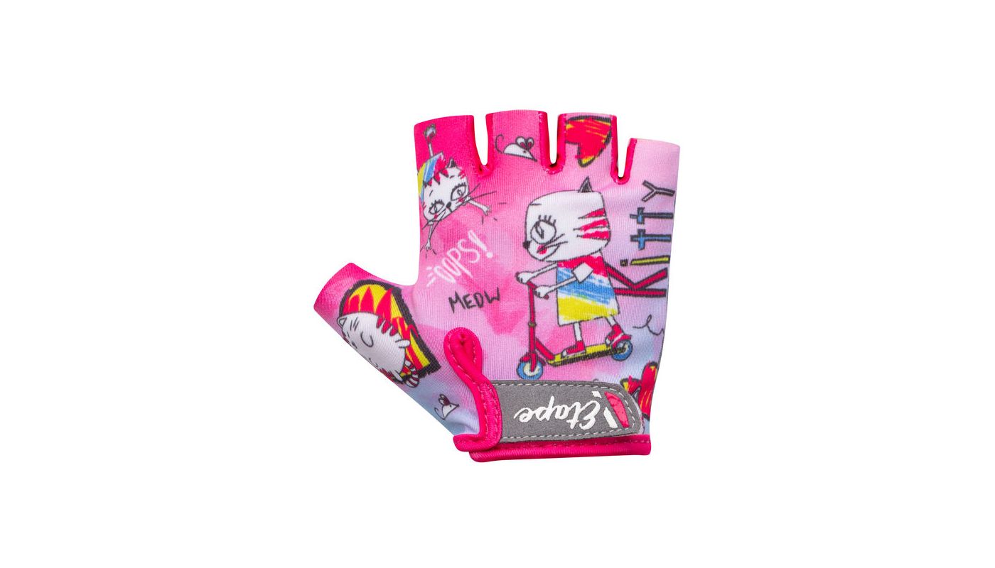 Etape – dětské rukavice TINY, růžová 3-4 - 1