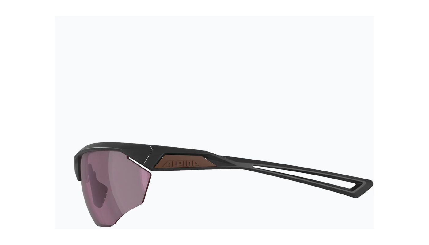 Sportovní brýle Alpina Nylos HR, gun matt - pink - 4
