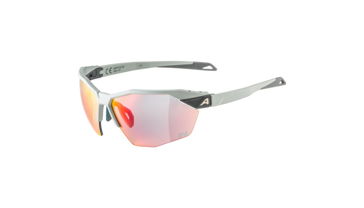 Sportovní brýle Alpina TWIST SIX S HR Q (S) smoke-grey matt - 1