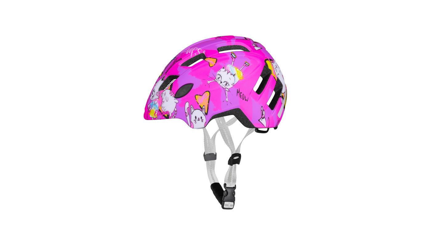 Etape – dětská cyklistická přilba KITTY 2.0, růžová - 4