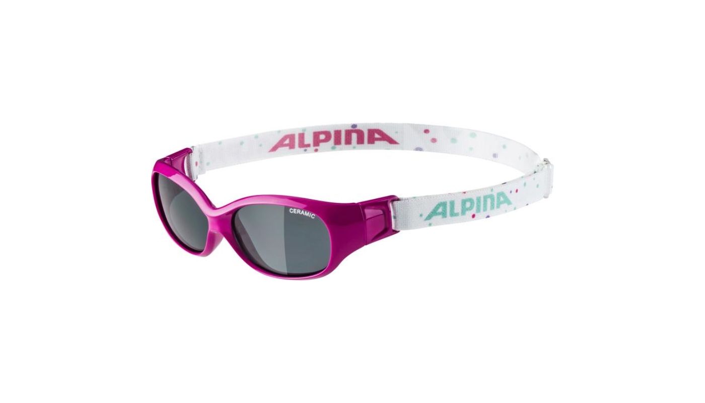 Dětské brýle Alpina Sports Flexxy Kids, pink dots gloss - 1