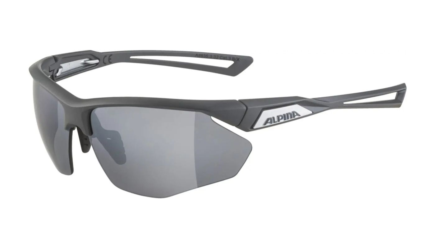 Sportovní brýle Alpina Nylos HR,midnight - grey matt - 1