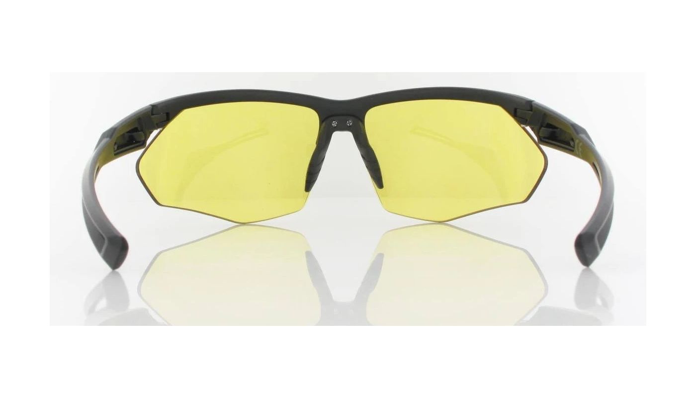 Sportovní brýle Alpina Nylos HR, black matt - yellow - 4