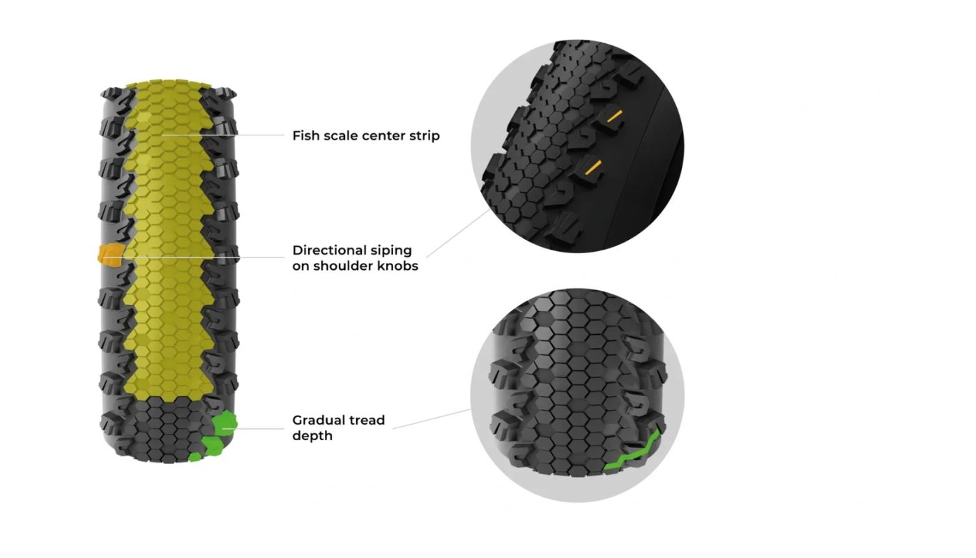 Plášť Vittoria Terreno T30 fine loose 50-622 Gravel Endurance Full Black G2.0 - 6