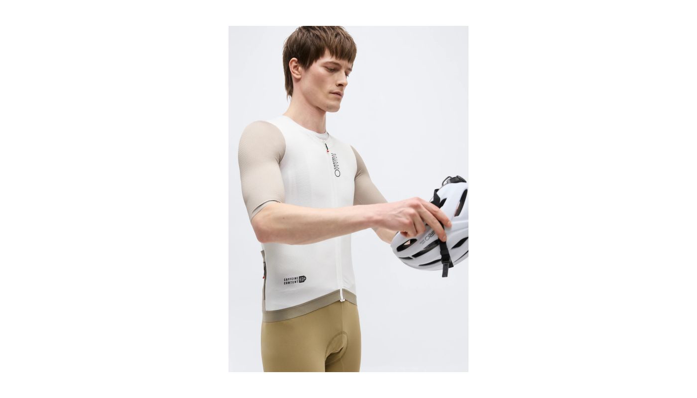 Castelli – pánský dres Corretto  Jersey men"s  - ivory/clay-black - 4