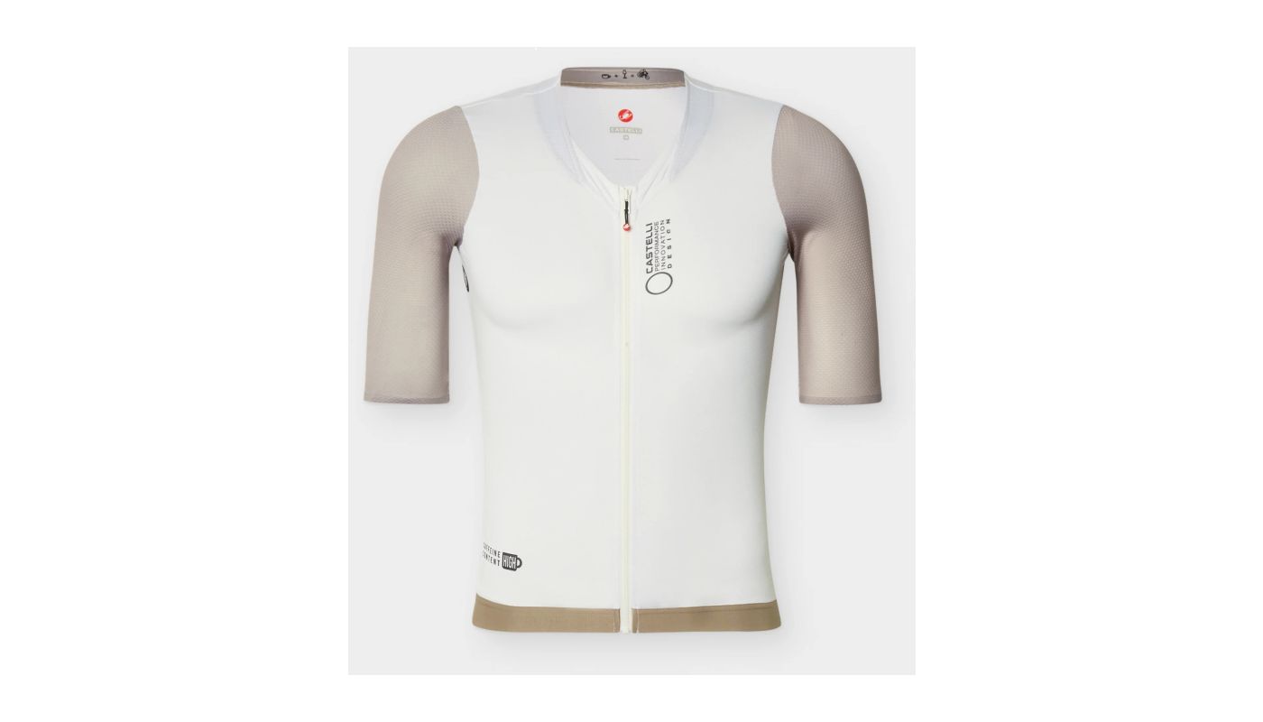 Castelli – pánský dres Corretto  Jersey men"s  - ivory/clay-black - 5