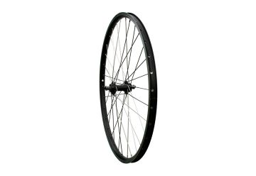 Zapletené kolo Mach1 / Shimano 26" V-brake přední černé/stříbrné - 1
