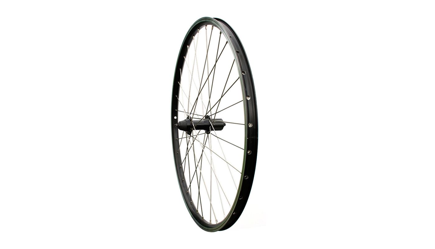 Zapletené kolo Mach1/MAX1 26" V-brake zadní 8-11sp. černé/stříbrné - 1