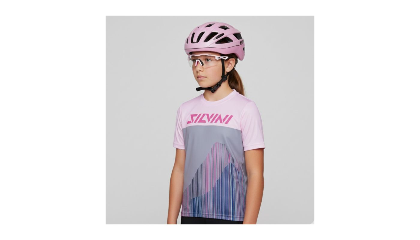 Dětský dres Silvini CD2283 Denni  blush-pink - 2