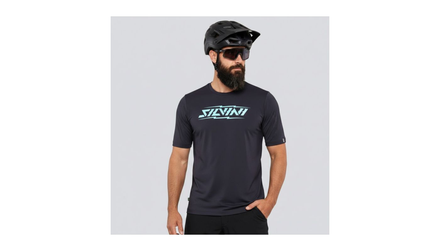 Silvini Pánský dres MD2633 Zinolo black-olive - 2