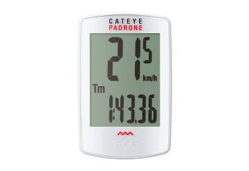 Cyklopočítač Cateye Padrone (PA100W) bílá - 1