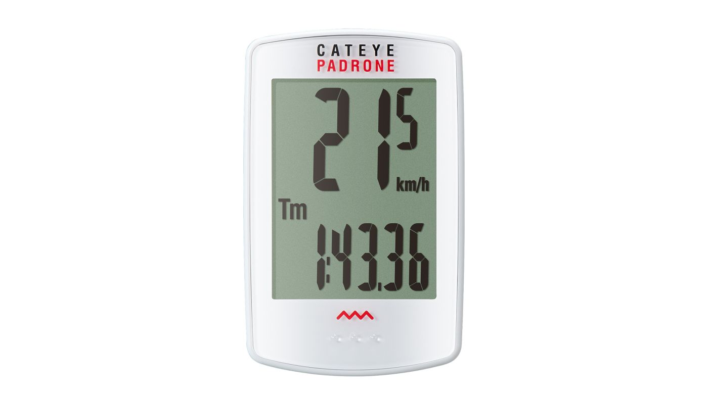 Cyklopočítač Cateye Padrone (PA100W) bílá - 1