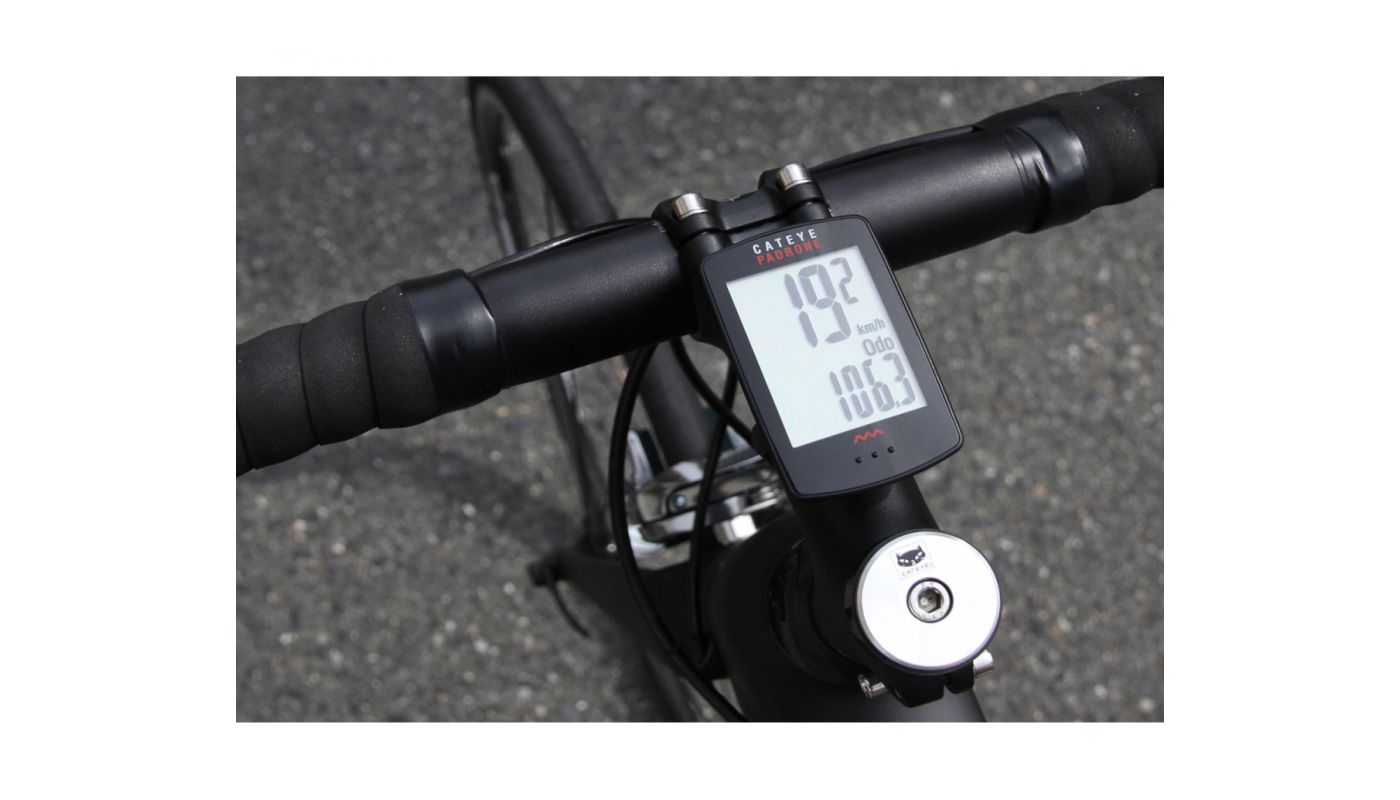 Cyklopočítač Cateye Padrone + (PA110W) černá - 3