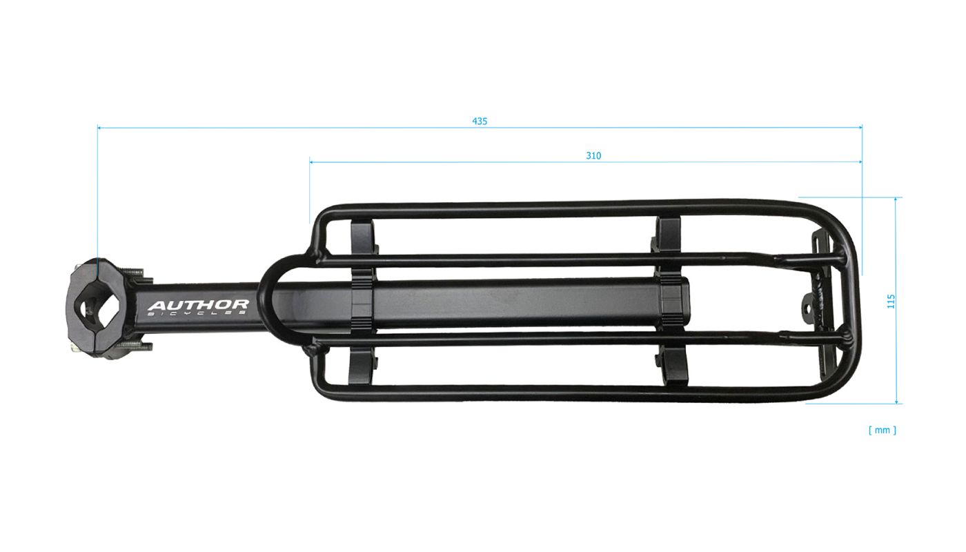 Nosič na sedlovku Author ACR-SP05-Alu X24A - 3
