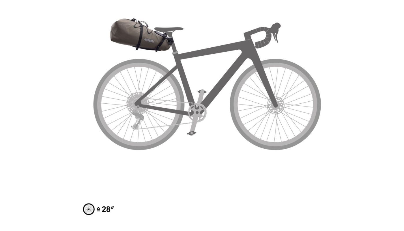 Brašna podsedlová ORTLIEB Seat-Pack QR - 13L - dark sand - 2