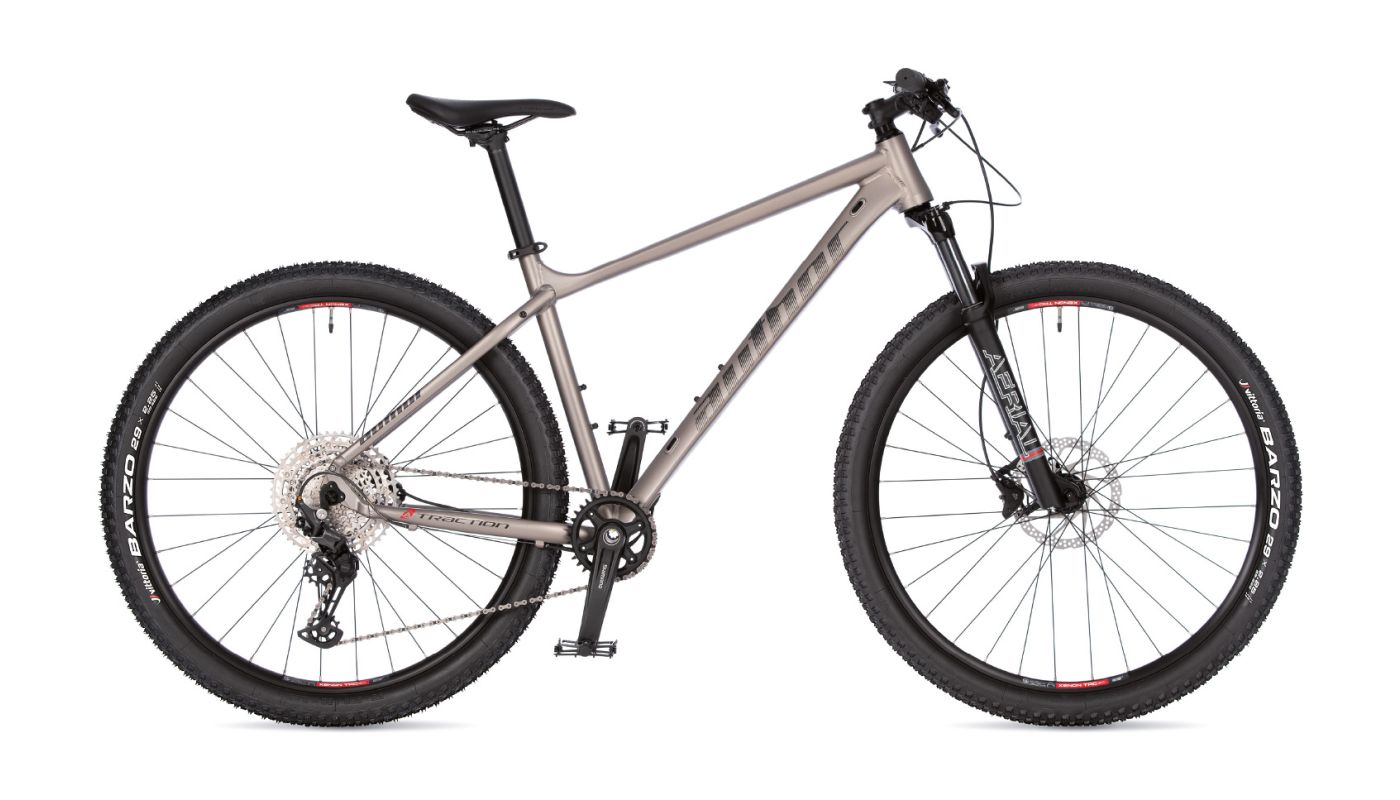 Author Traction 2026 titan-matná/černá/červená - 1