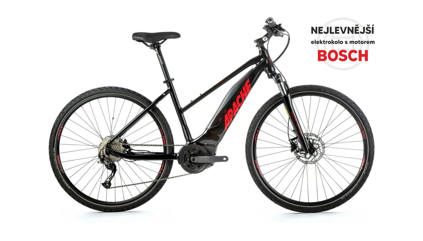 Elektrokolo Apache Matta 3 Bosch Cross černá 2025 - 1