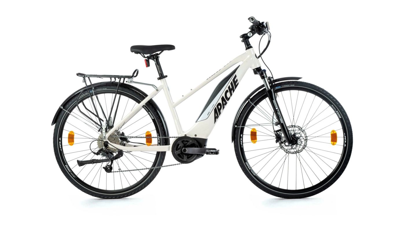 Elektrokolo Apache Matta 3 Bosch Tour bílá 2025 - 1