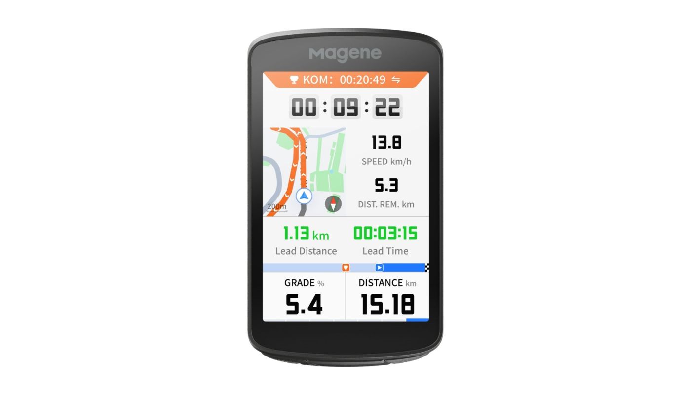 Cyklopočítač Magene C706 Smart GPS black - 1
