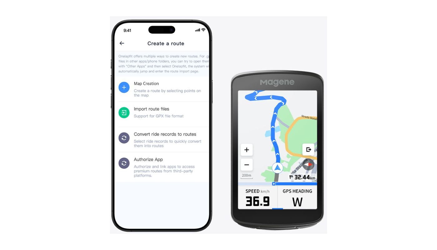 Cyklopočítač Magene C706 Smart GPS black - 6
