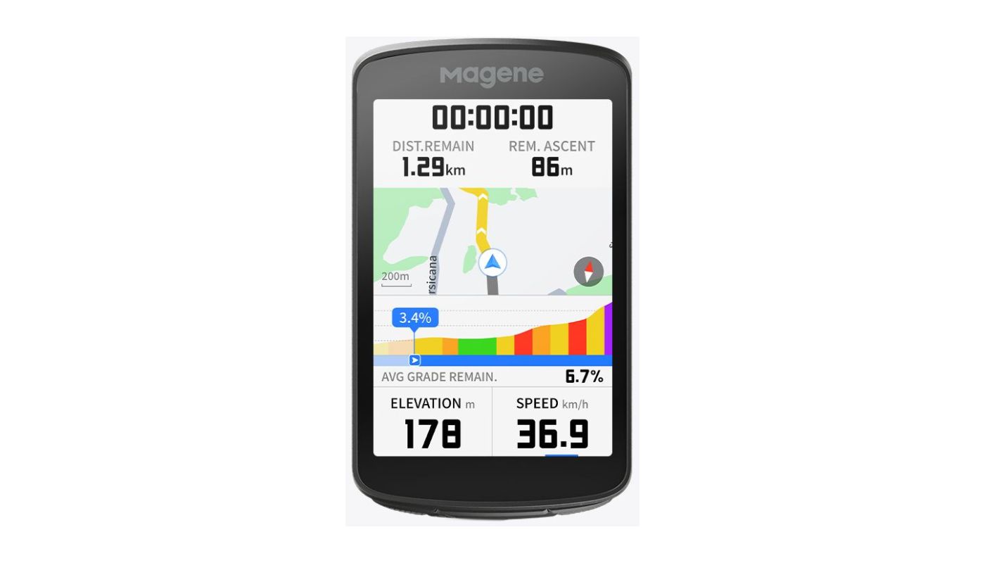 Cyklopočítač Magene C706 Smart GPS black - 8