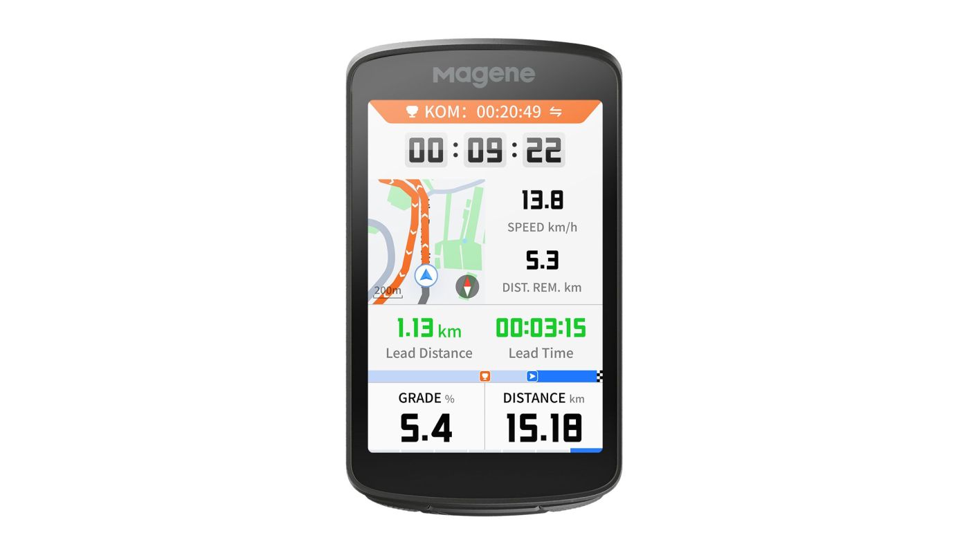 Cyklopočítač Magene C706 Smart GPS black - 10