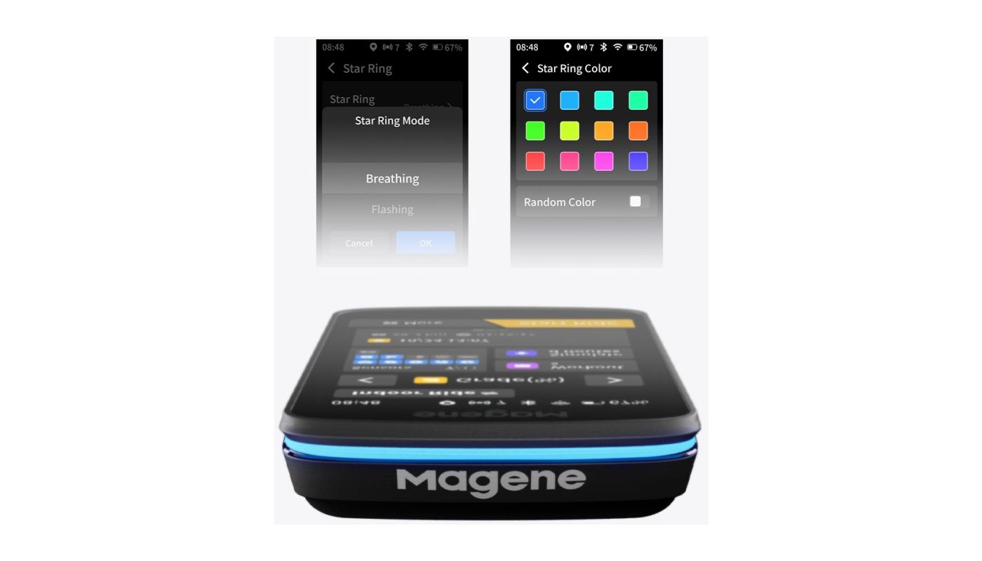 Cyklopočítač Magene C706 Smart GPS black - 11