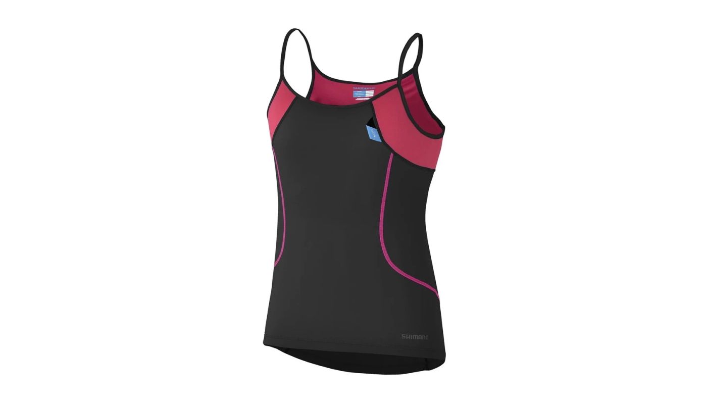 Shimano  tílko W´s Touring Top , Black/jazzbery - 1