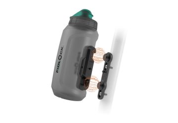 Základna na rám a lahev Fidlock TWIST SET Antibakteriální kouřová 750ml - 1
