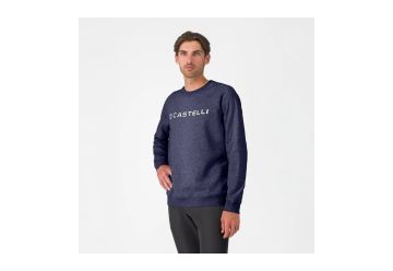 Castelli mikina Logo Sweatshirt ,modrá - 1