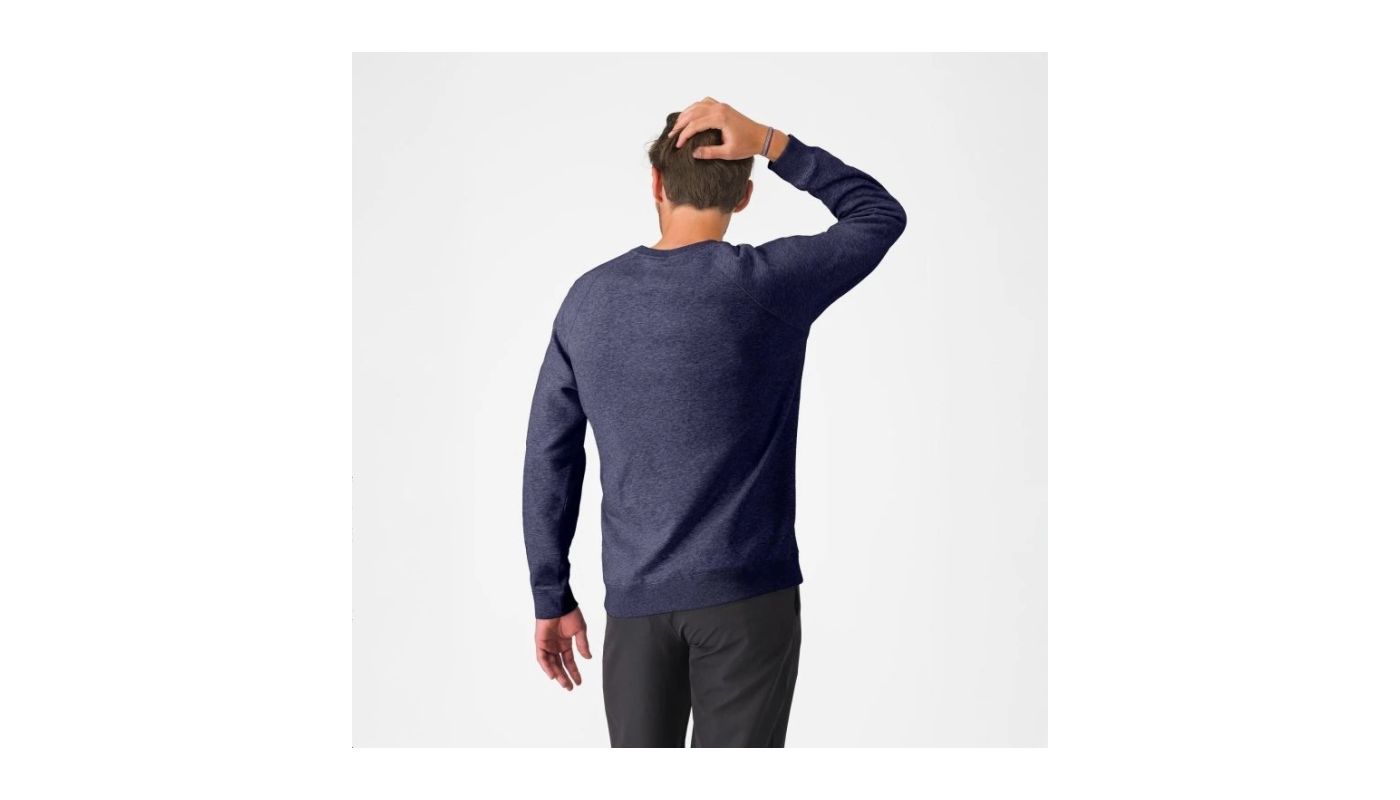 Castelli mikina Logo Sweatshirt ,modrá - 2