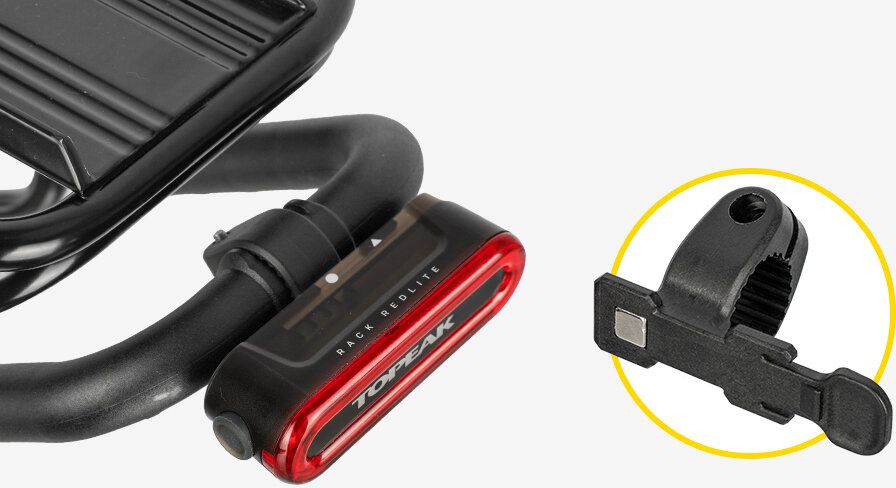 Zadní světlo Topeak Rack RedLite 60 na nosič - 6