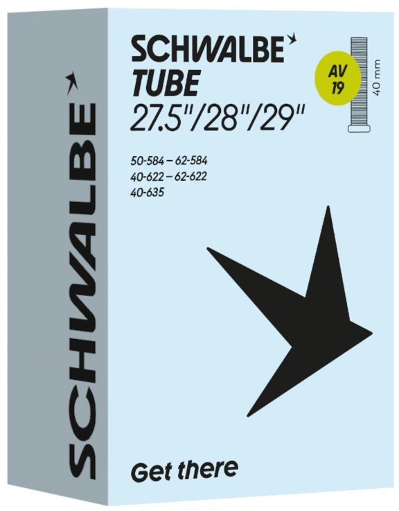 Duše Schwalbe (27.5"/28"/29") AV19 40/62-584/622 autoventilek 40mm - 1