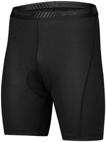 Etape – pánské vnitřní kalhoty BOXER s vložkou, černá - 1