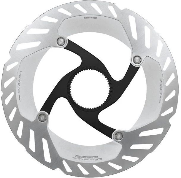 Brzdový kotouč Shimano XT RT-CL800 LE 203mm Ice tech. + lock ring (externí) - 1