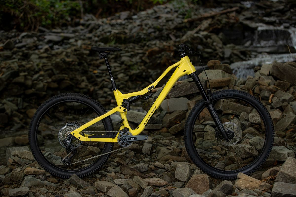 Rock Machine Whizz FS II 90 AXS Panama Yellow S-M 2025 - 2