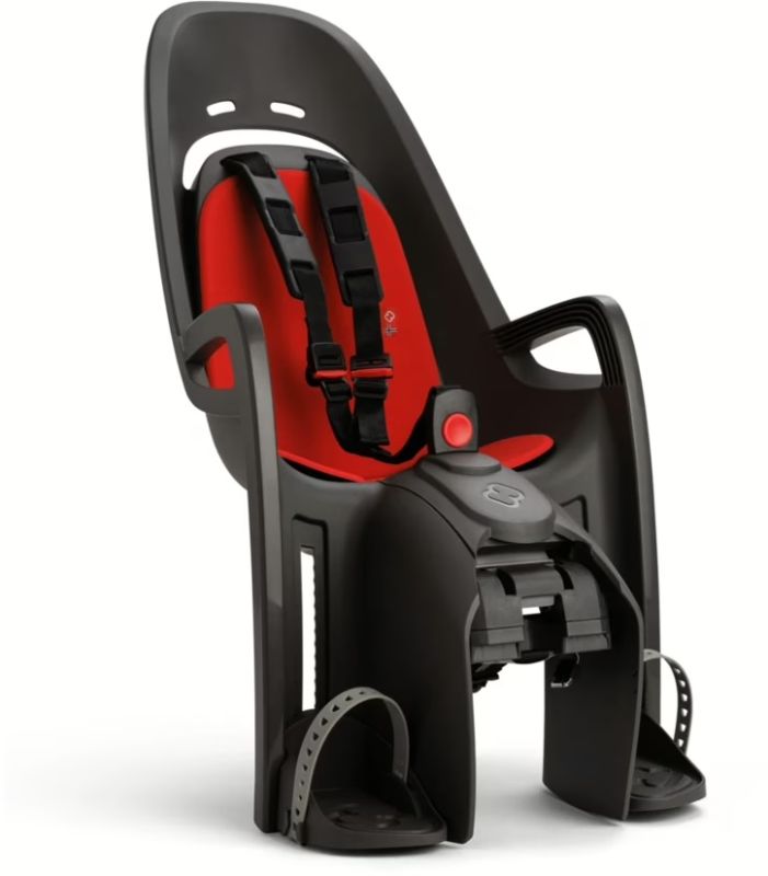 Dětská sedačka na nosič HAMAX Zenith Grey/Red - 1