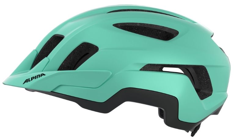 Cyklistická přilba Alpina PARANUS turquoise matt - 2