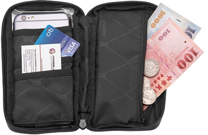 Pouzdro na řidítka s peněženkou Ibera IB-PB23 - Smartphone 5,0 - 5,8"+Q5 - 2