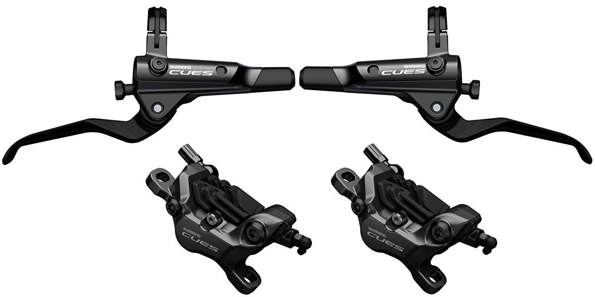 Kotoučové brzdy Shimano CUES BR-U8020 (4píst.) polymer + chl. pár - 1