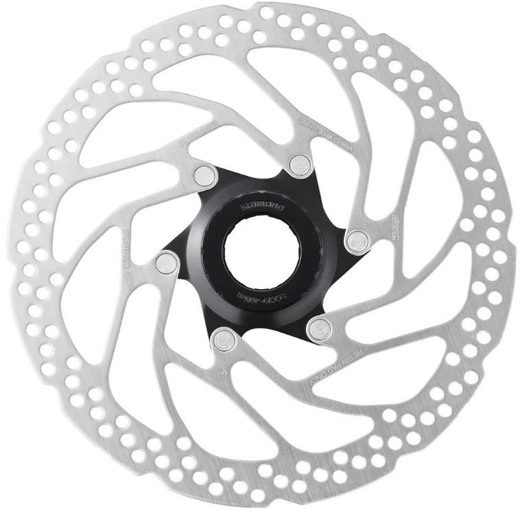 Brzdový kotouč Shimano Altus SM-RT30-M 180mm + lock ring (vnitřní / vnější typ) - 1