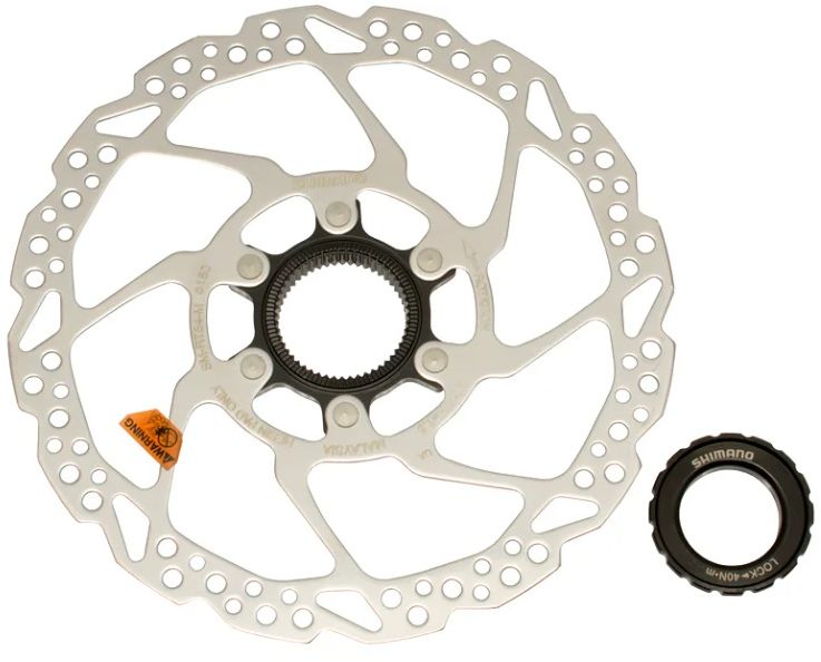 Brzdový kotouč Shimano SM-RT54-SE 160mm + externí lock ring - 1