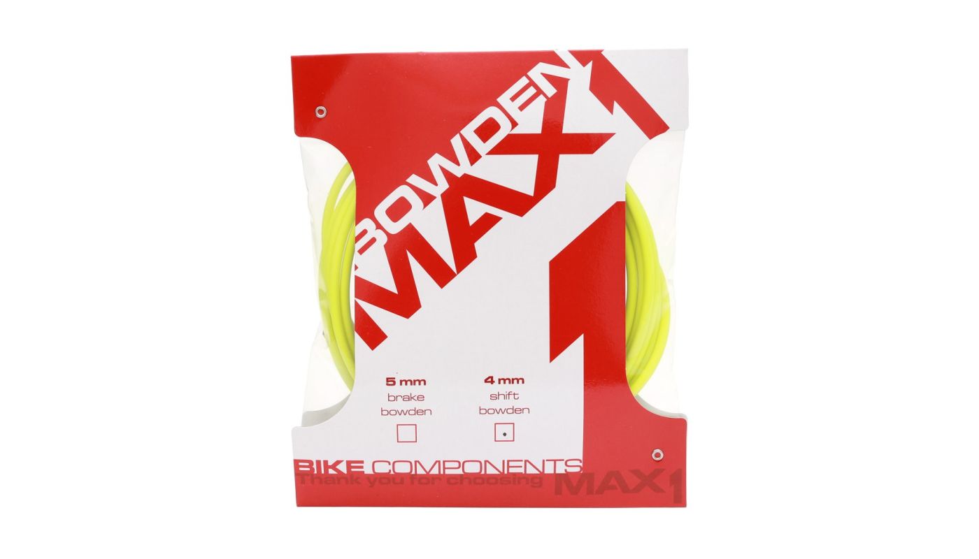 Bowden Max1 4mm fluo žlutá balení 3m - 1