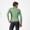 Pánský zateplený dres Castelli - Espresso Thermal Jersey, green pepper (zlevněný kus/vada) - 2
