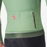 Pánský zateplený dres Castelli - Espresso Thermal Jersey, green pepper (zlevněný kus/vada) - 4