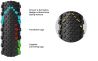 Plášť Vittoria Terreno T50 mixed 45-622 Gravel Endurance Full Black G2.0 - 6