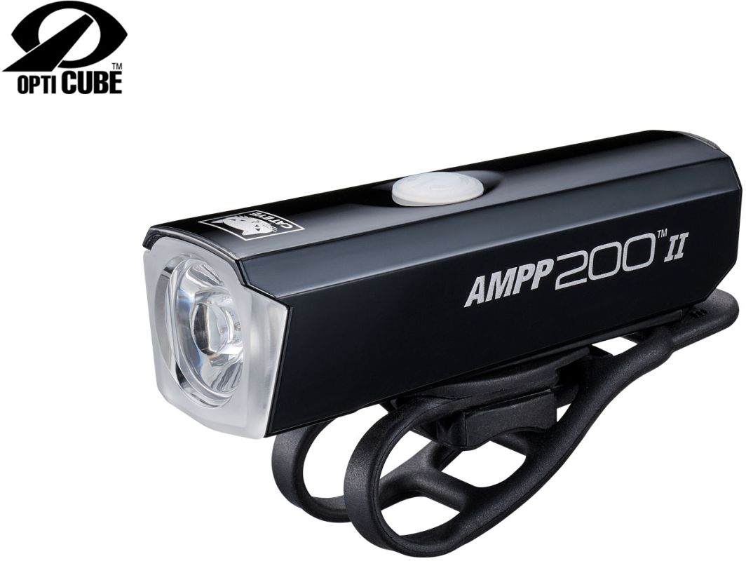 Světlo přední Cateye HL-EL044RC AMPP200 II černá - 1